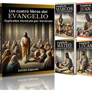 Los cuatro libros del evangelio explicados versículo por versículo